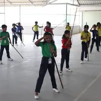 District Level Single Stick Fight (Silambam) Winner